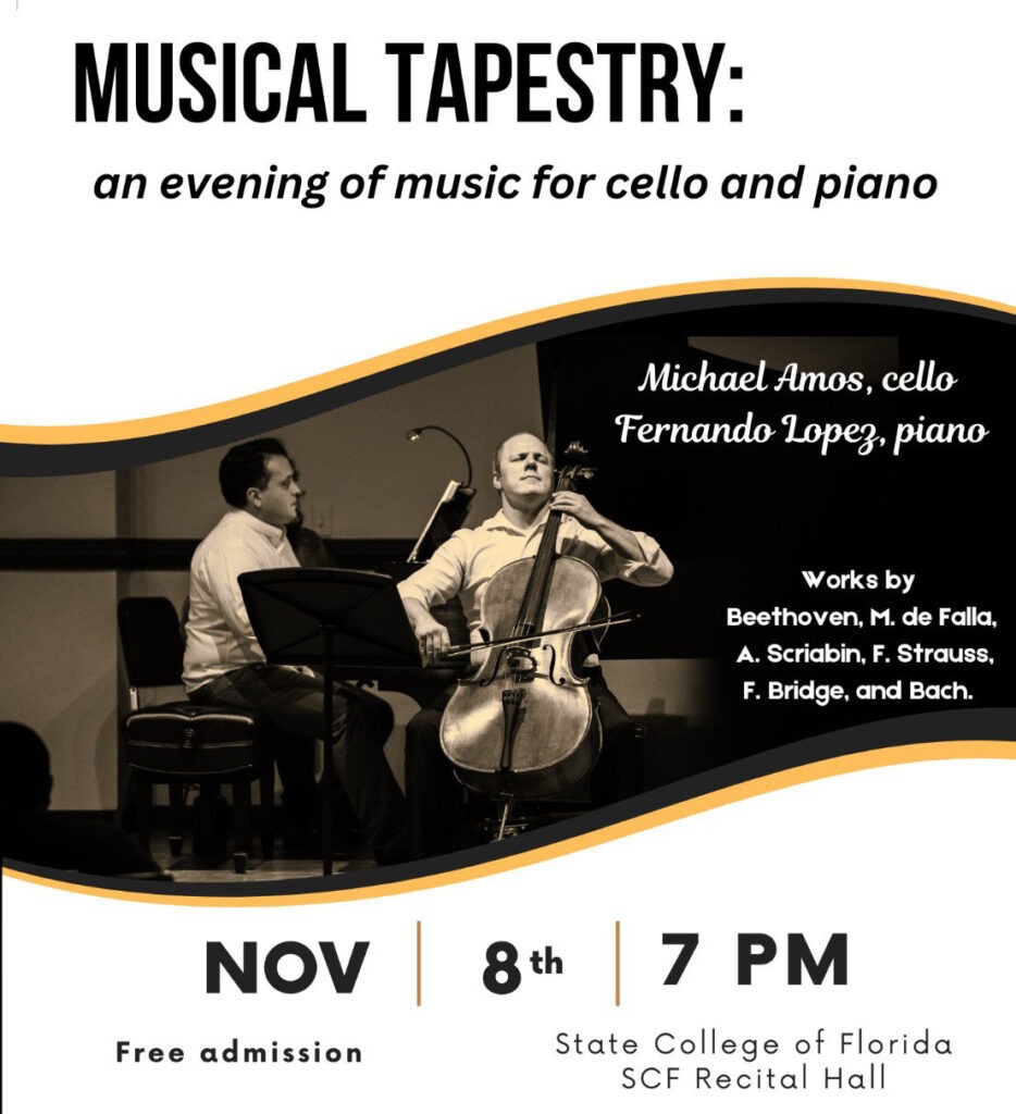 Musical Tapestry: an evening of music for cello and piano