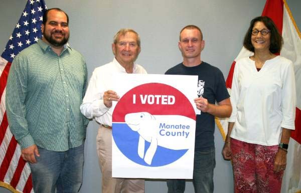 SCF Graphic Art Student Creates “I Voted” Sticker