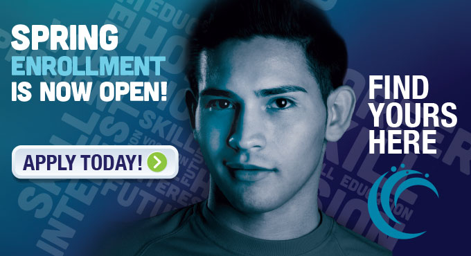 Spring Enrollment Is Now Open. Find Yours Here. Apply Today.